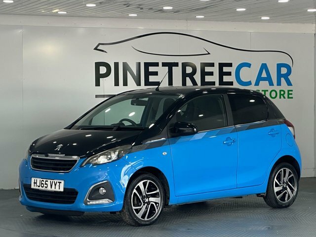 Peugeot 108 1.2 Puretech Allure Hatchback Eu HJ65VYT Blue #3