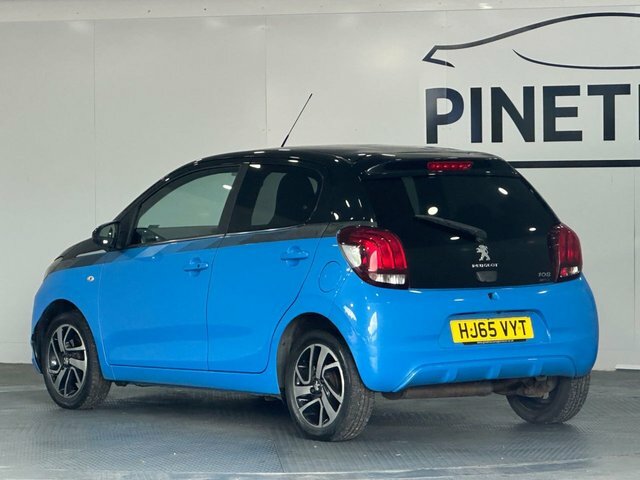 Peugeot 108 1.2 Puretech Allure Hatchback Eu HJ65VYT Blue #6
