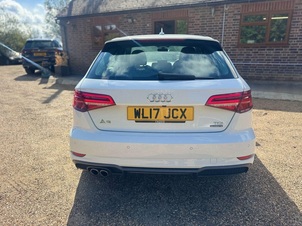 Audi A3 2L S Line WL17JCX White #6