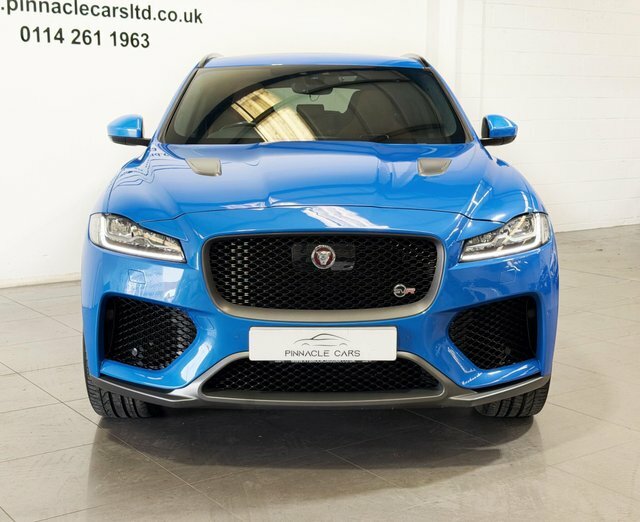 Jaguar F-Pace 2019 5.0 V8 Svr Quickshift Awd Euro 6 Ss Blue #2
