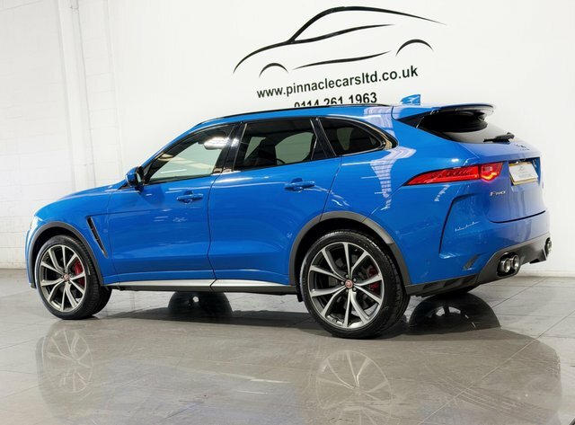 Jaguar F-Pace 2019 5.0 V8 Svr Quickshift Awd Euro 6 Ss Blue #6