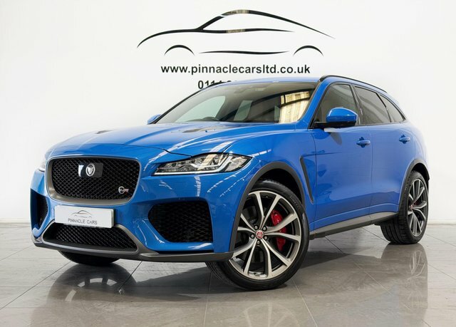 Jaguar F-Pace 2019 5.0 V8 Svr Quickshift Awd Euro 6 Ss Blue
