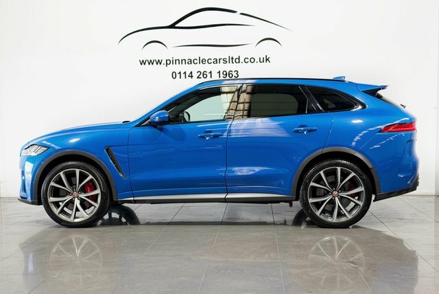 Jaguar F-Pace 2019 5.0 V8 Svr Quickshift Awd Euro 6 Ss Blue #5