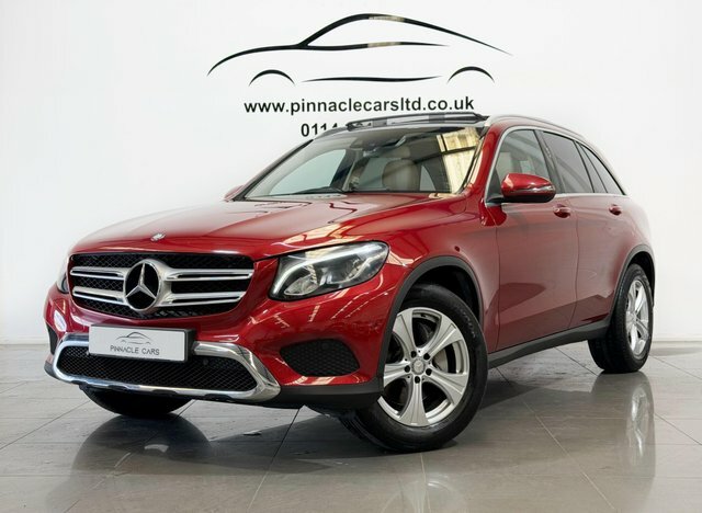 Mercedes-Benz GLC Class 2017 2.1 Glc220d Sport Premium Plus G-tronic 4Ma Red