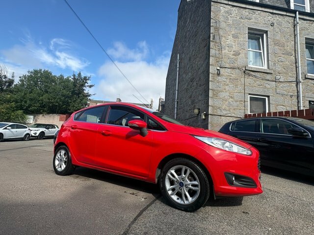 Ford Fiesta Ecoboost Zetec Hatchback SC14WLW Red