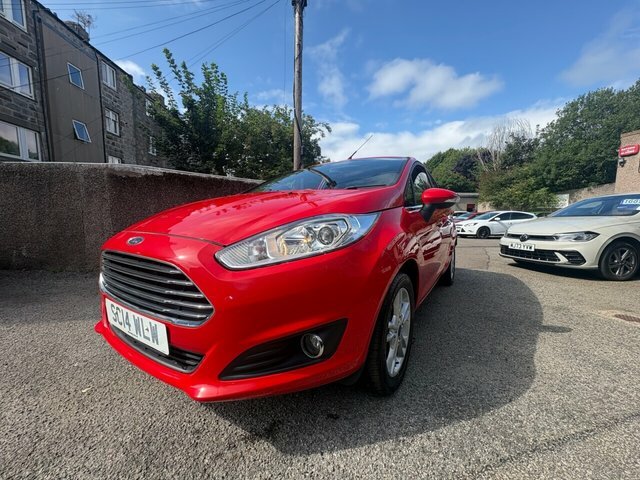 Ford Fiesta Ecoboost Zetec Hatchback SC14WLW Red #3