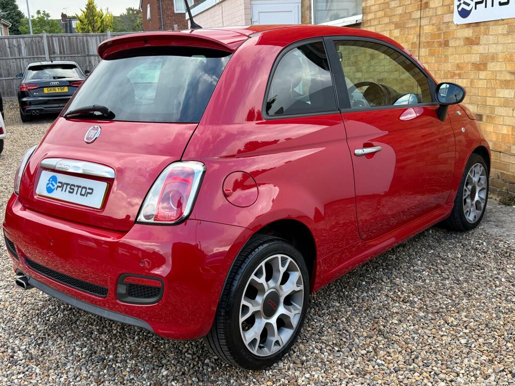 Fiat 500 S Red #5