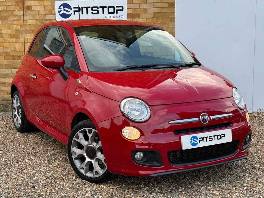 Fiat 500 S Red