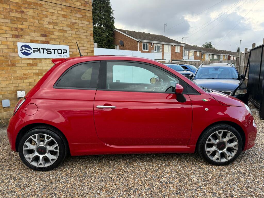 Fiat 500 S Red #2