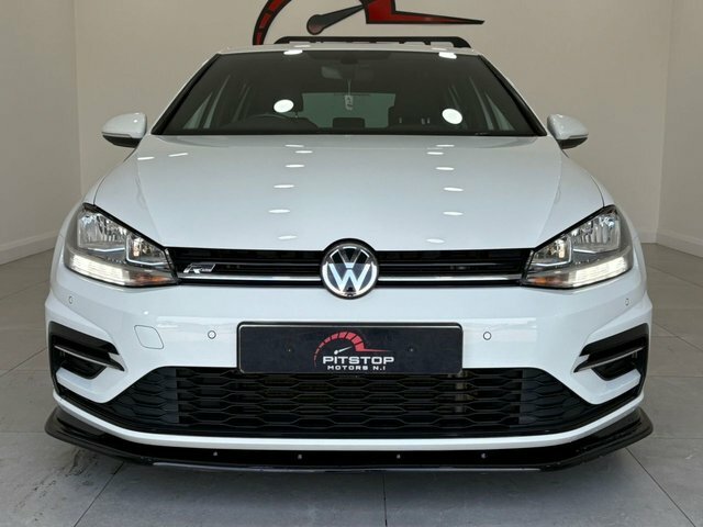Volkswagen Golf Tsi Evo R-line Hatchback KR19GNX White #4