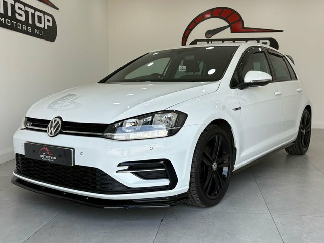 Volkswagen Golf Tsi Evo R-line Hatchback KR19GNX White #2