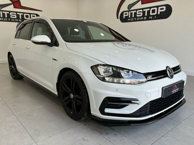 Volkswagen Golf Tsi Evo R-line Hatchback KR19GNX White #6