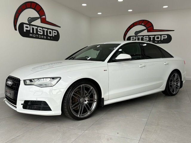 Audi A6 Saloon Tdi Ultra S Line White