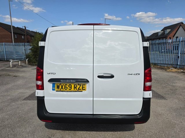 Mercedes-Benz Vito 2.1 114 Cdi Bluetec Lwb Rwd L2 136 Bhp Euro 6 WX69RZE White #6