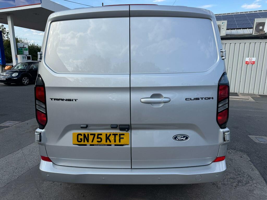 Ford Transit Custom 2.0 320 Ecoblue Limited L1 H1 Euro 6 Ss GN75KTF Silver #6