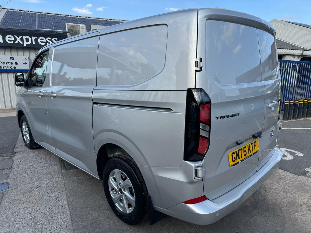 Ford Transit Custom 2.0 320 Ecoblue Limited L1 H1 Euro 6 Ss GN75KTF Silver #5
