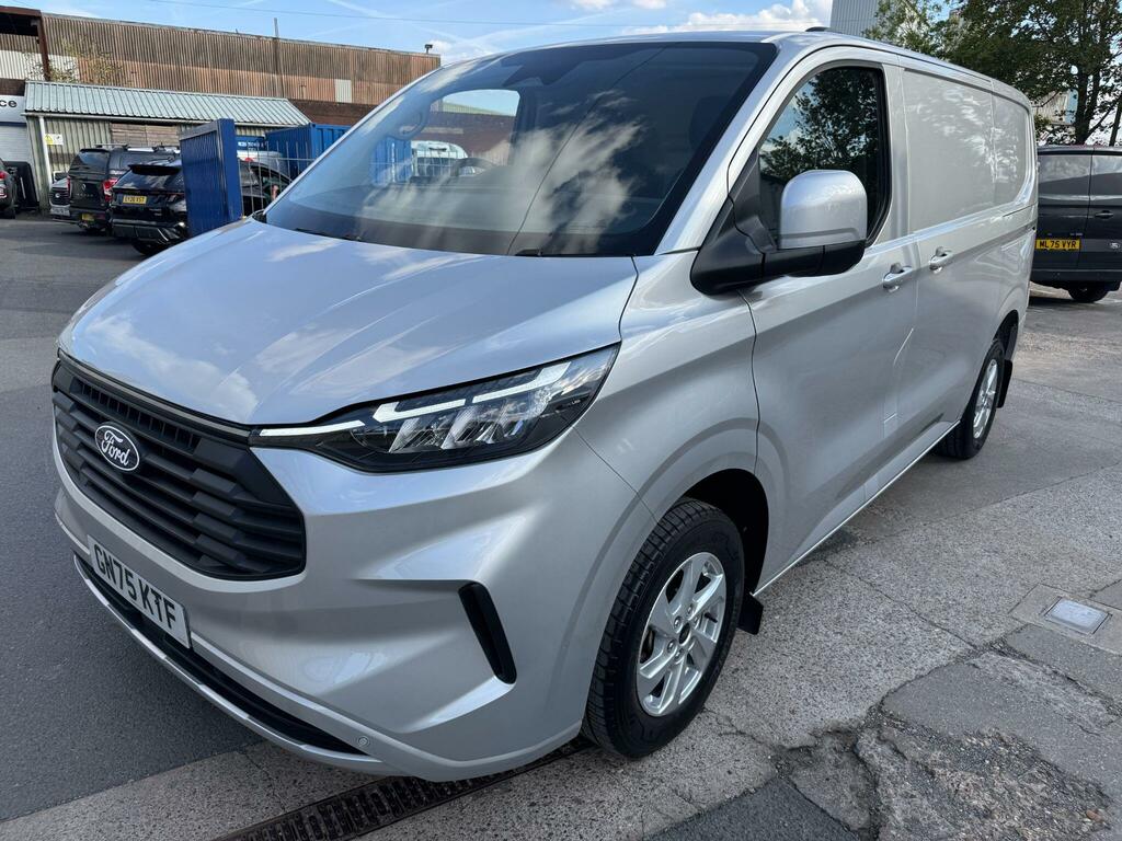 Ford Transit Custom 2.0 320 Ecoblue Limited L1 H1 Euro 6 Ss GN75KTF Silver #3
