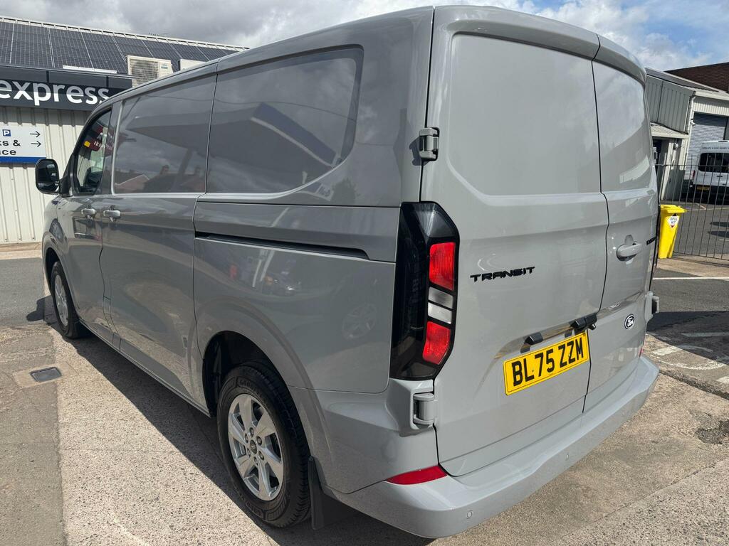 Ford Transit Custom 2.0 320 Ecoblue Limited L1 H1 Euro 6 Ss BL75ZZM Grey #5