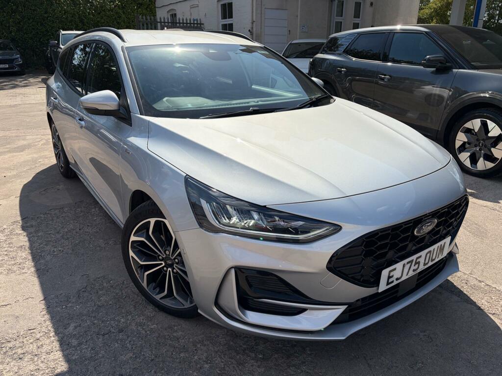Ford Focus 1.0T Ecoboost Mhev St-line X Dct Euro 6 Ss Silver