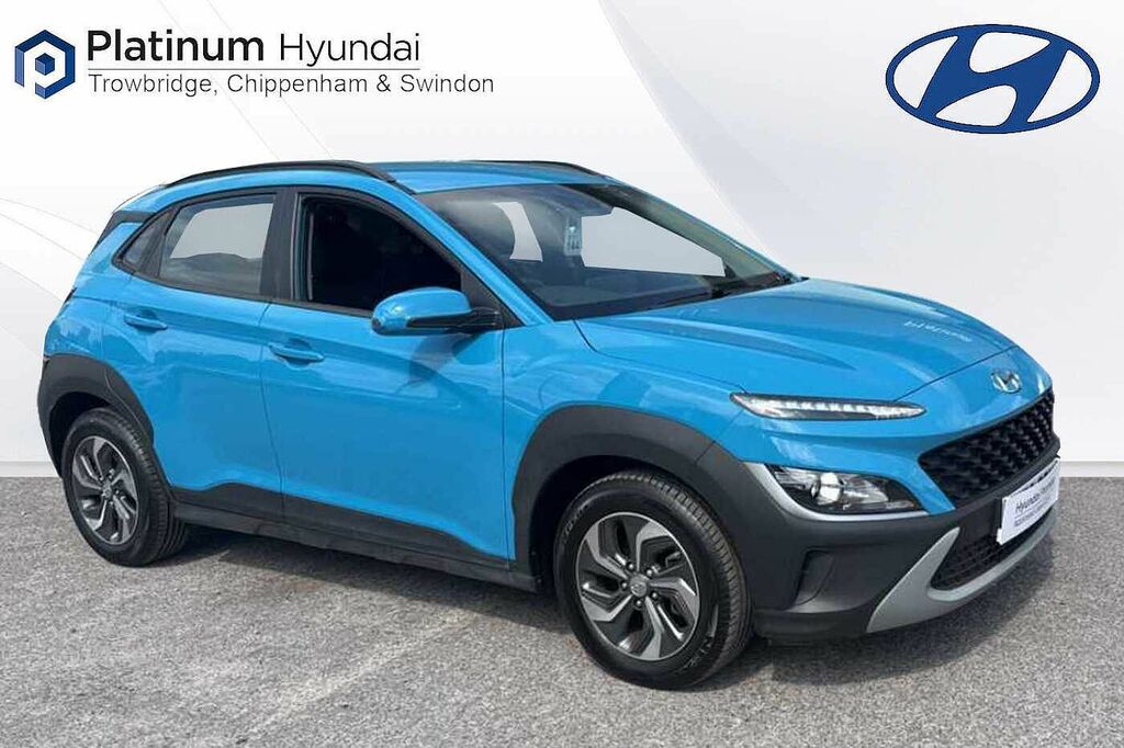 Hyundai Kona 1.6 Gdi Hybrid Se Connect Dct Blue