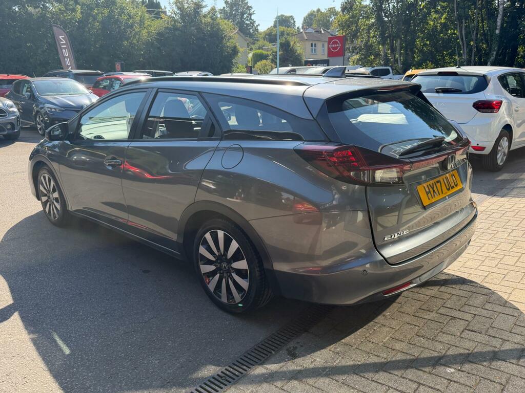 Honda Civic 1.8 I-vtec Se Plus Tourer Euro 6 Grey #4