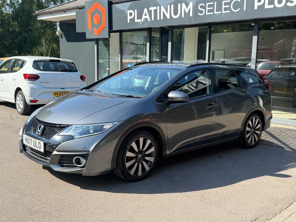 Honda Civic 1.8 I-vtec Se Plus Tourer Euro 6 Grey #5
