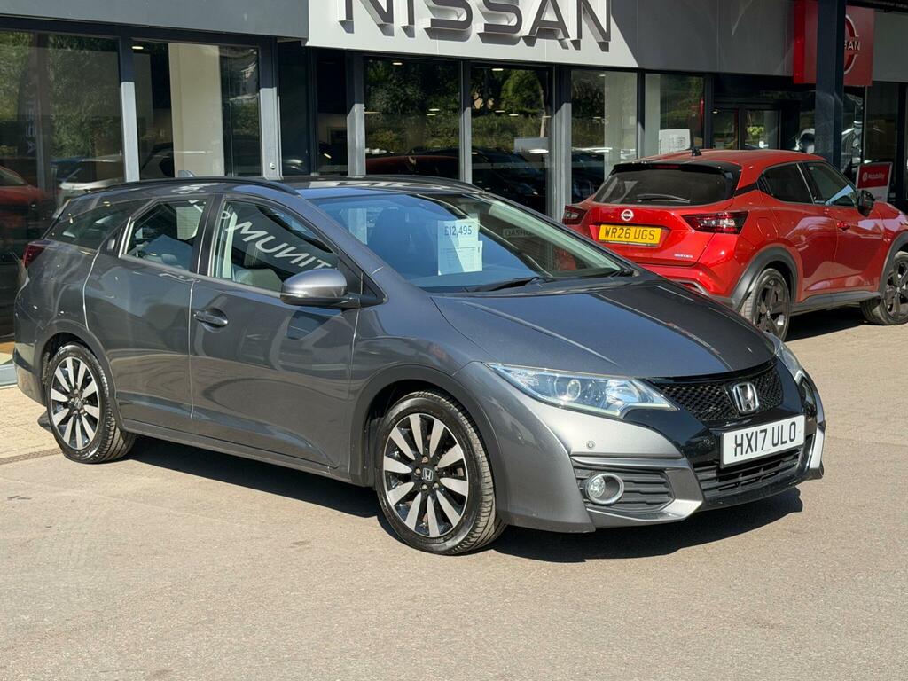 Honda Civic 1.8 I-vtec Se Plus Tourer Euro 6 Grey