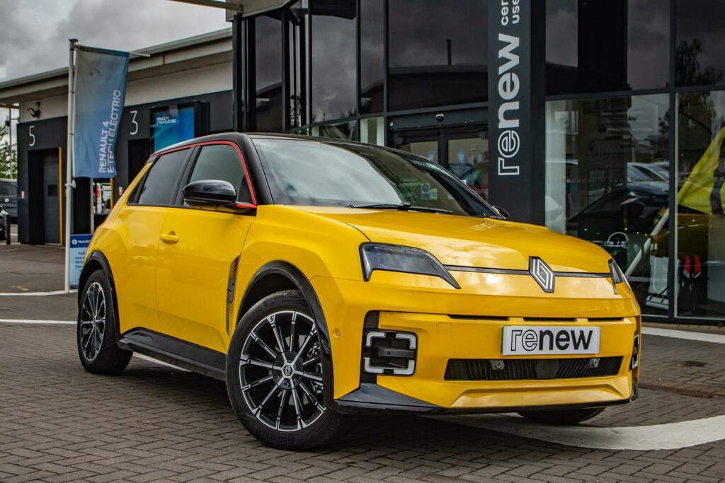 Renault 5 E-Tech E-tech Hatchback Iconic Five Yellow