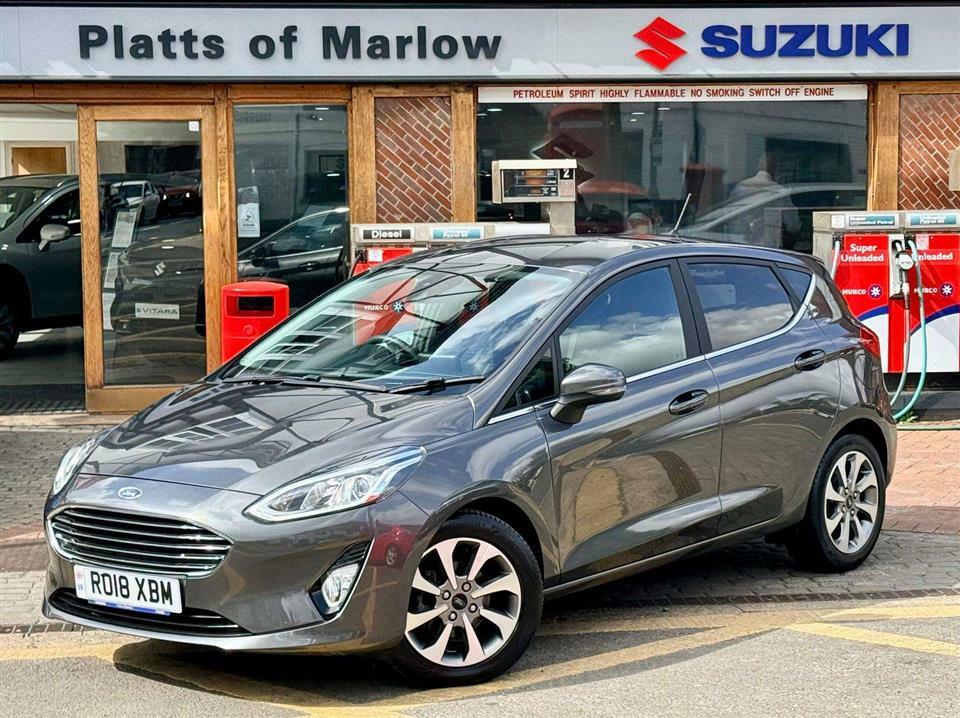 Ford Fiesta Titanium 1.0I 100Ps Grey