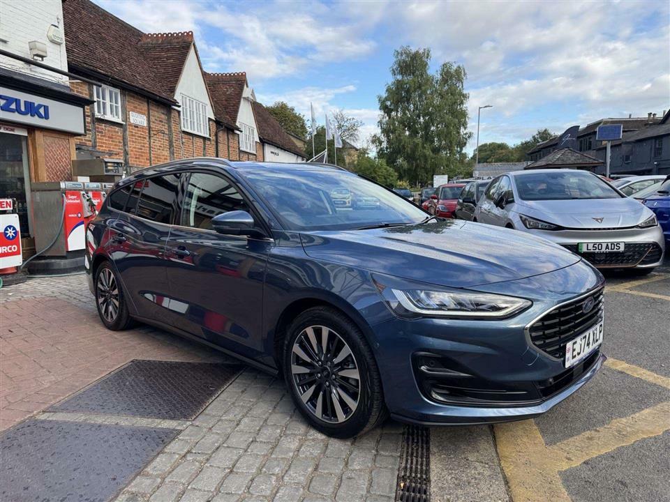 Ford Focus Titanium X 1.0I 155Ps Hybrid Estate EJ74XLP Blue #6