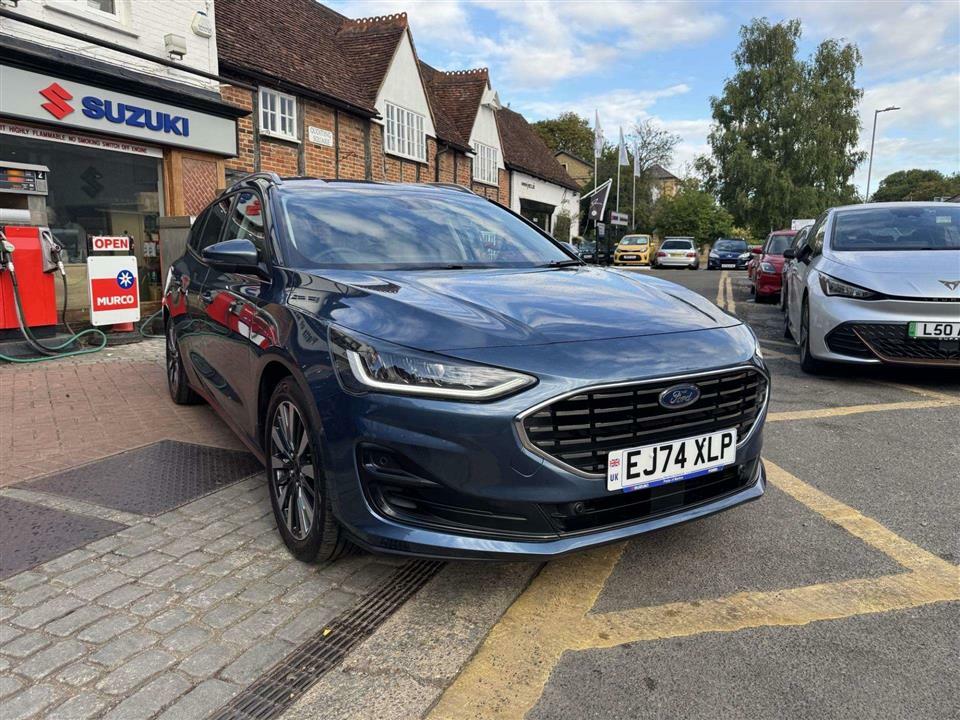 Ford Focus Titanium X 1.0I 155Ps Hybrid Estate EJ74XLP Blue #5
