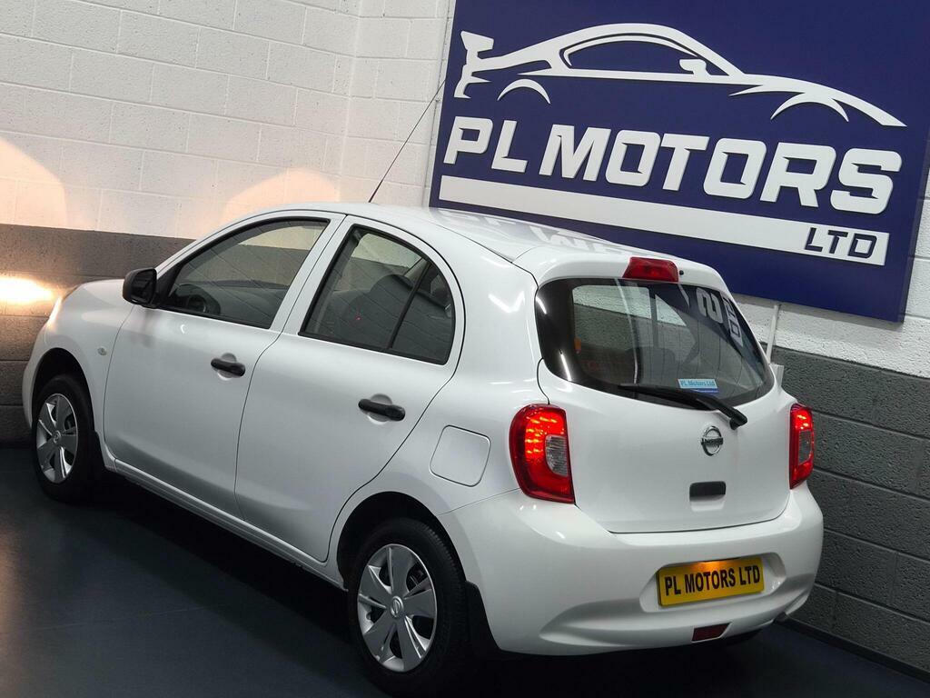 Nissan Micra 1.2 Visia Euro 5 White #3