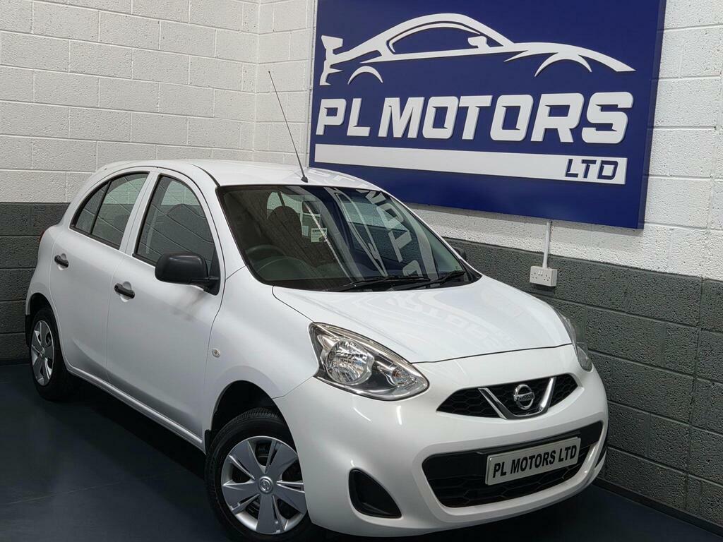 Nissan Micra 1.2 Visia Euro 5 White #6