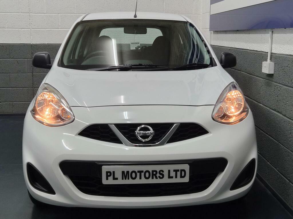 Nissan Micra 1.2 Visia Euro 5 White #2