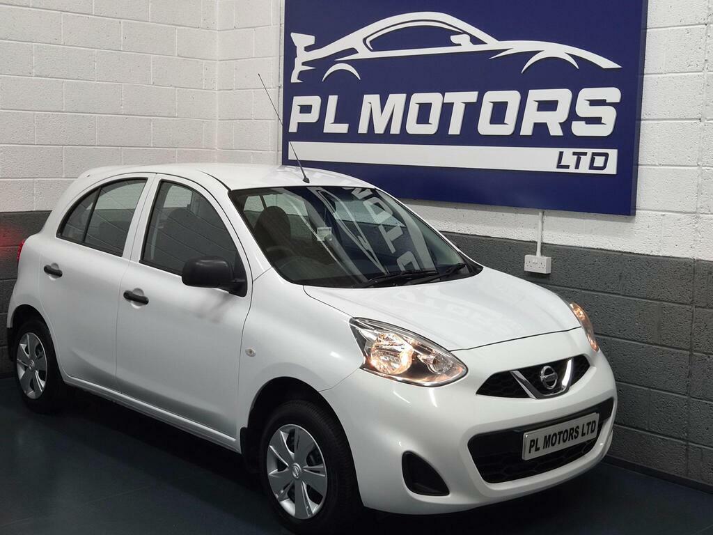 Nissan Micra 1.2 Visia Euro 5 White #5