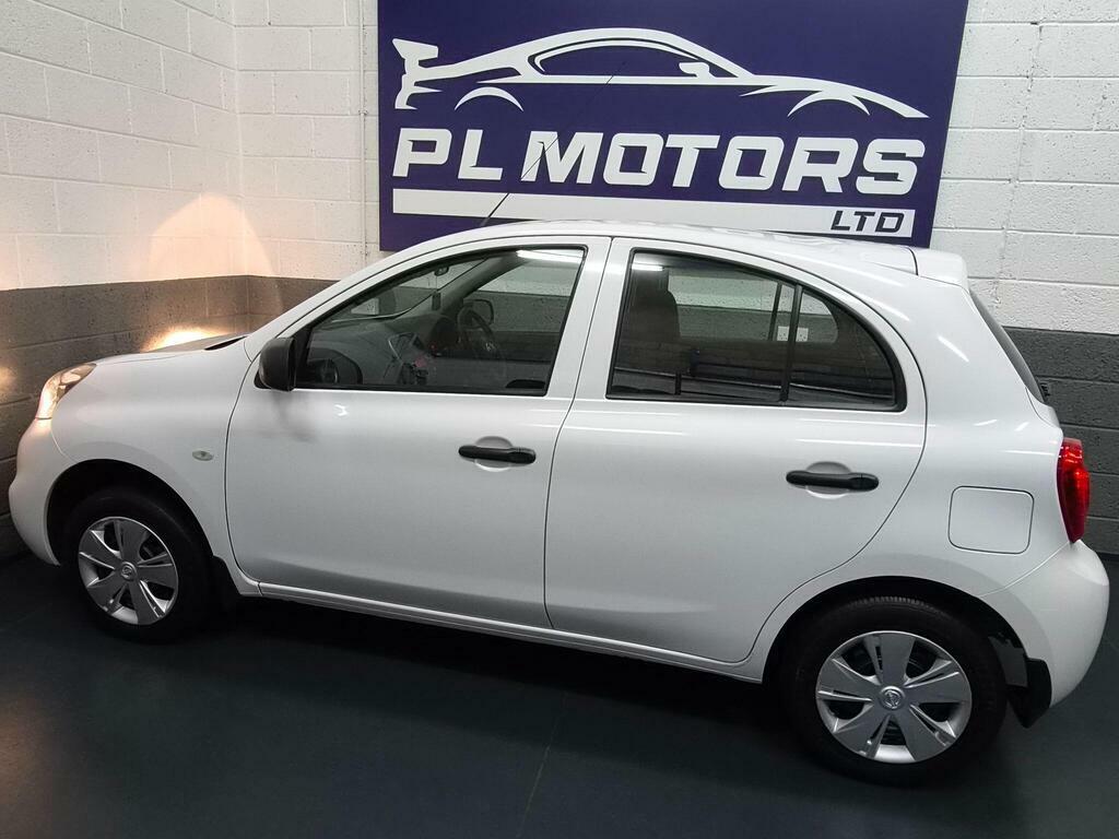 Nissan Micra 1.2 Visia Euro 5 White #4