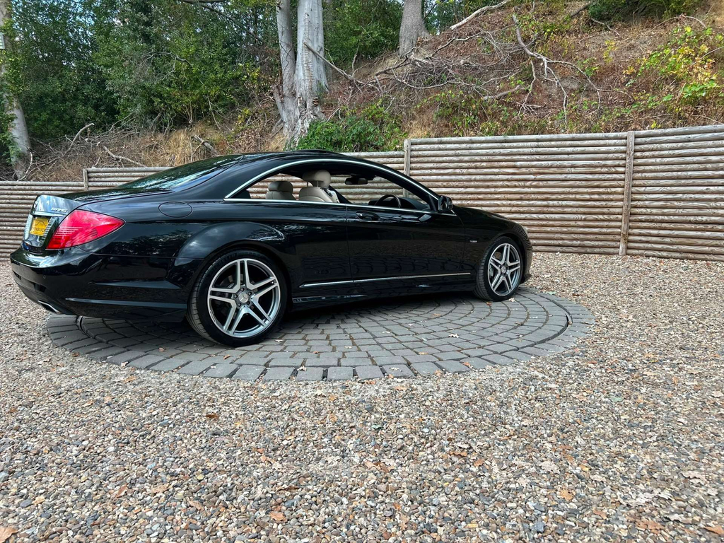 Mercedes-Benz CL 5.5L Null Black #17