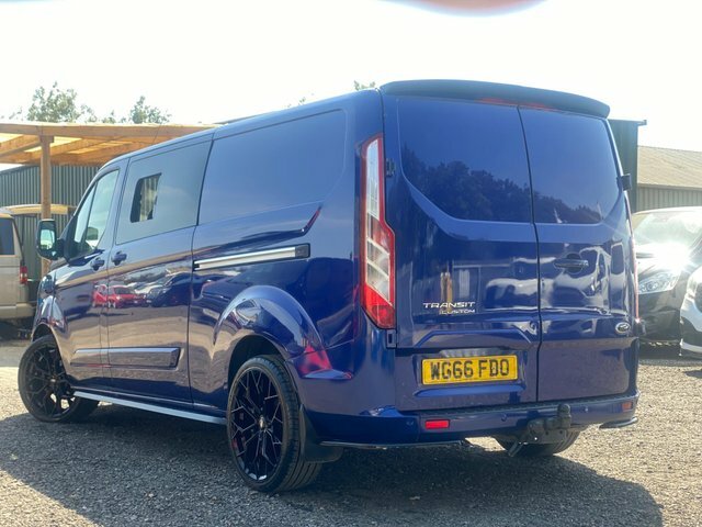 Ford Transit Custom 2.0 Tdci 310Kitchen-sink-solar-rr-swivel-blue WG66FDO Blue #2