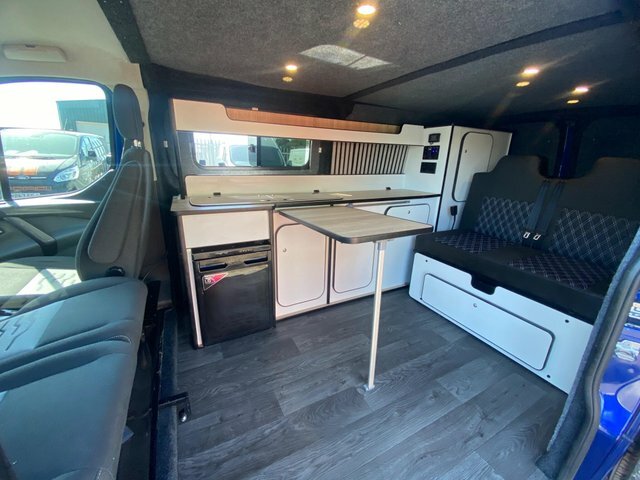 Ford Transit Custom 2.0 Tdci 310Kitchen-sink-solar-rr-swivel-blue WG66FDO Blue #3