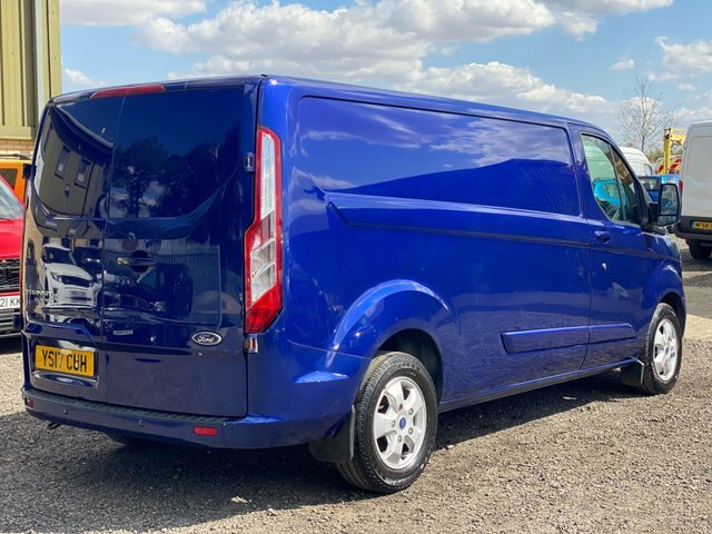 Ford Transit Custom 2.0 Tdci 290 Limited L2 H2 YS17CUH Blue #3