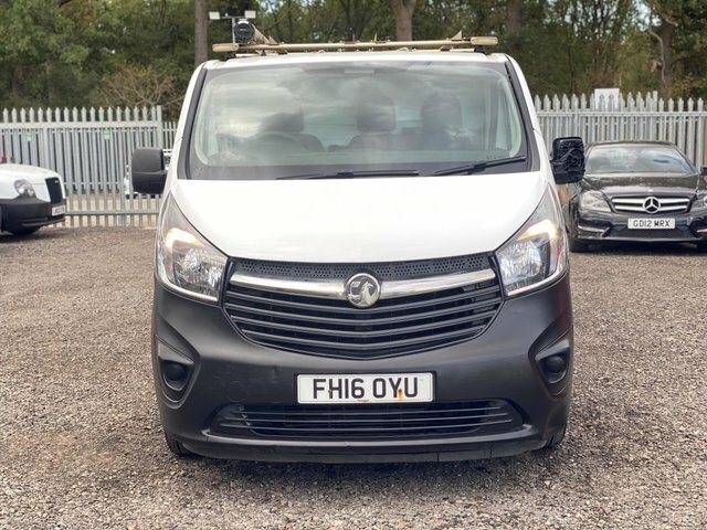 Vauxhall Vivaro 1.6 Cdti 2900 Ecoflex L1 H1 Euro 5 S S White