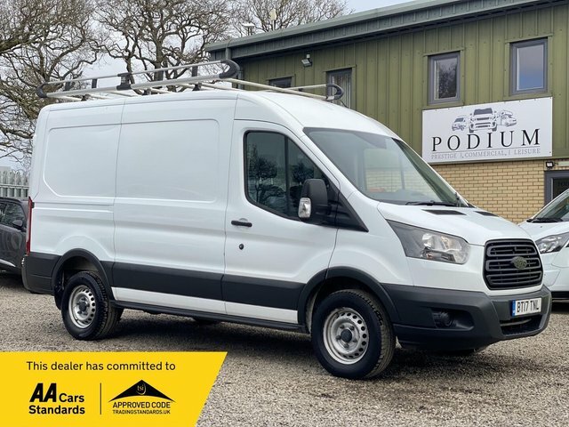 Ford Transit Custom 2.0 350 Ecoblue Rwd L2 H2 Euro 6 White
