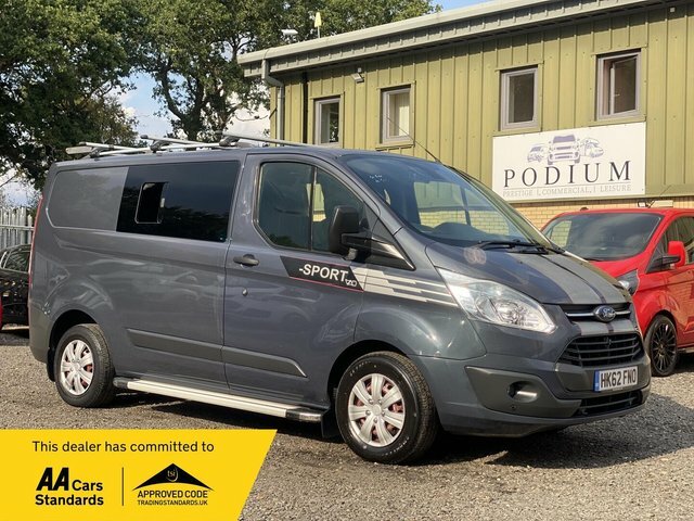 Ford Transit Custom Grey Grey #1