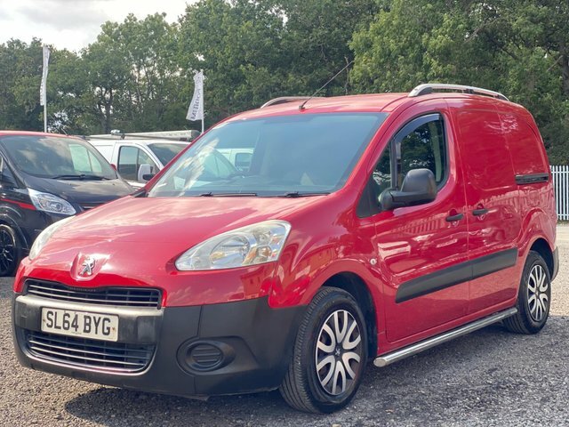 Peugeot Partner 1.6 Hdi 625 Professional L1 Red #2