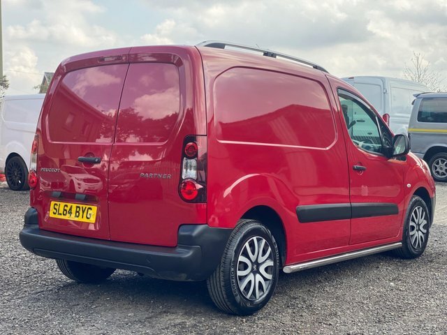 Peugeot Partner 1.6 Hdi 625 Professional L1 Red #4