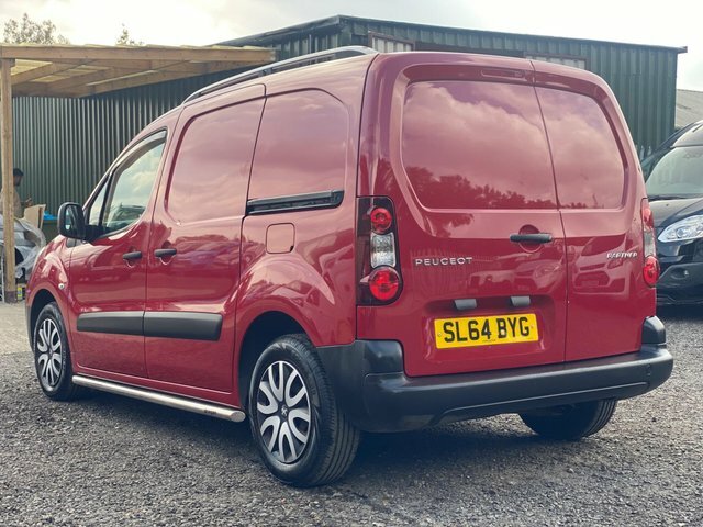 Peugeot Partner 1.6 Hdi 625 Professional L1 Red #3