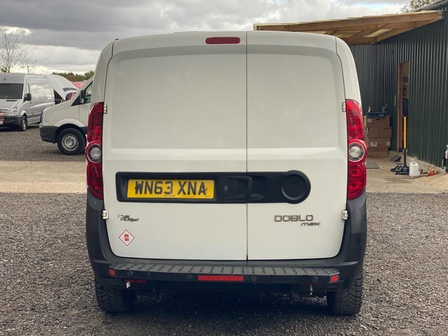 Fiat Doblo Panel Van Red #21