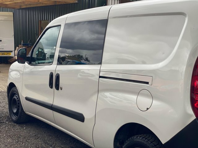 Fiat Doblo Panel Van Red #28