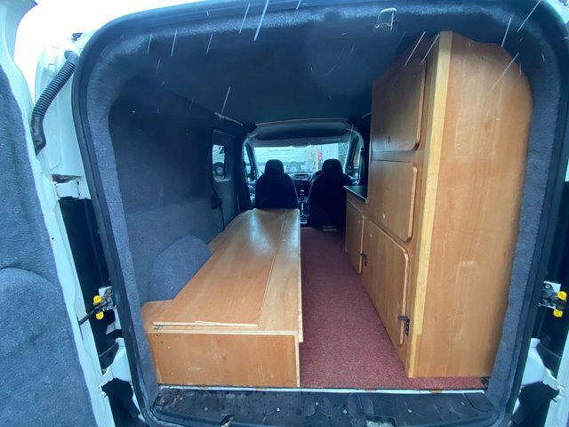 Fiat Doblo Panel Van Red #44