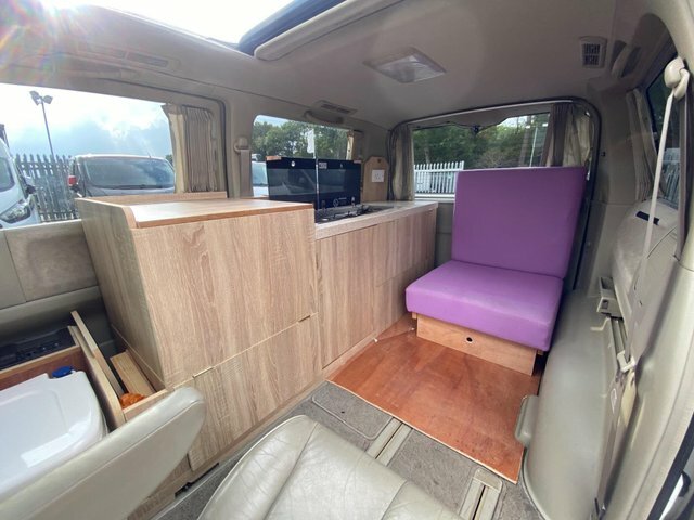 Nissan Elgrand 3.5 Camper Sink-stove-towbar-fridge-camera-tv White #3